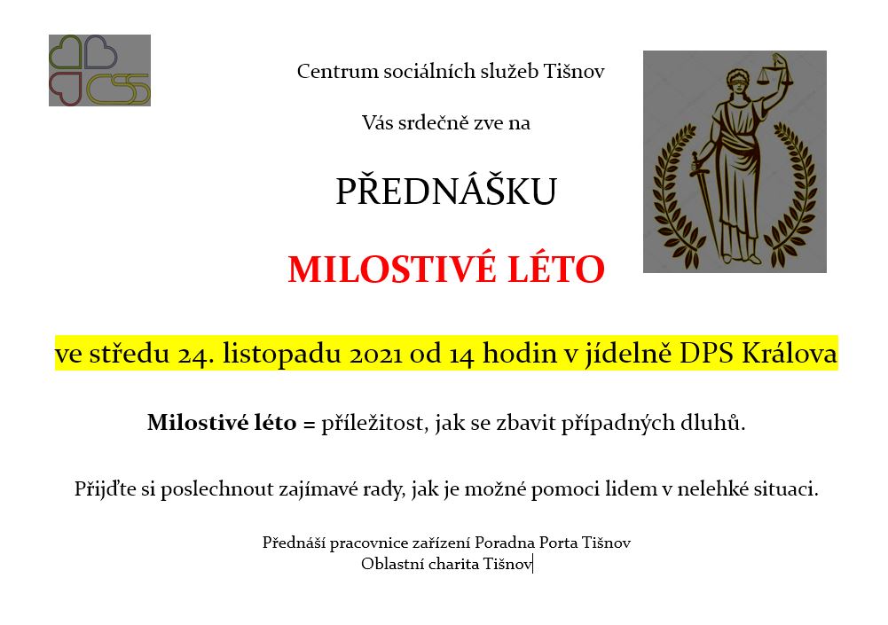 Přednáška Milostivé léto